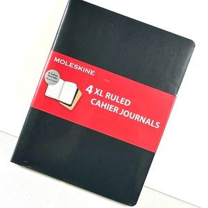 Moleskine 4XL Ruled Lined Cahier Home Office School Journals Notebooks 4 PK New